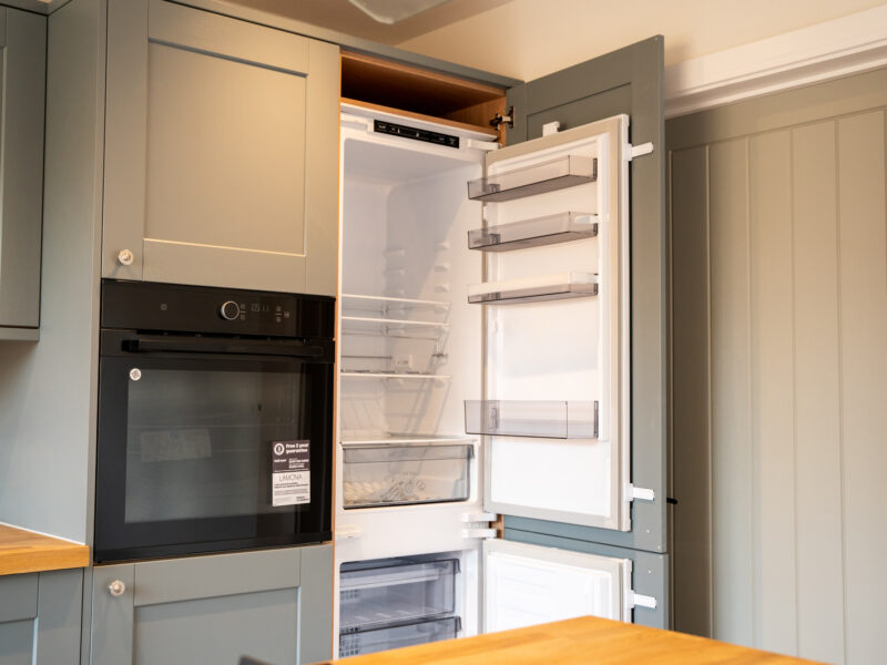 Kitchen Fitted Fridge Freezer | The Meadows
